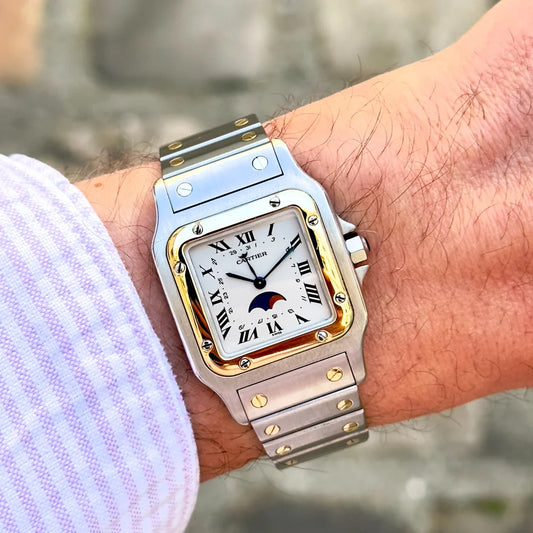 Cartier Santos Galbée 119901 - Moonphase