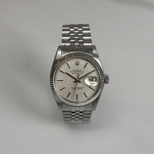 Rolex Datejust 16014 , cadran blanc