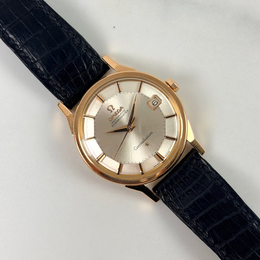 Omega Constellation "Pie Pan" Or rose 18k NOS