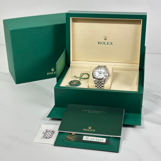 Rolex Datejust 126234 white dial 36mm