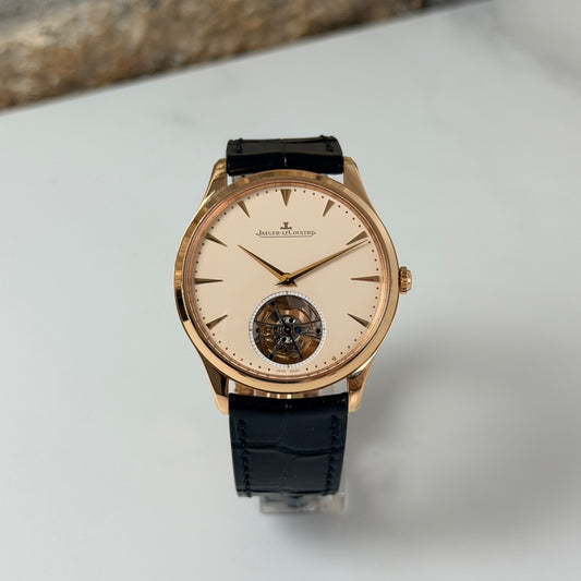 Jaeger LeCoultre  Ultra thin Tourbillon Pink gold