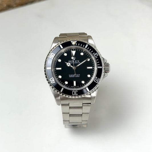 Rolex Submariner 14060 2 lignes NO date