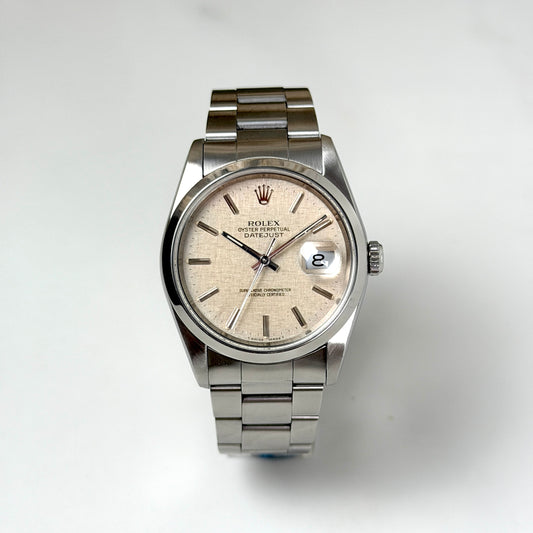 Rolex Datejust 16200 Linen dial