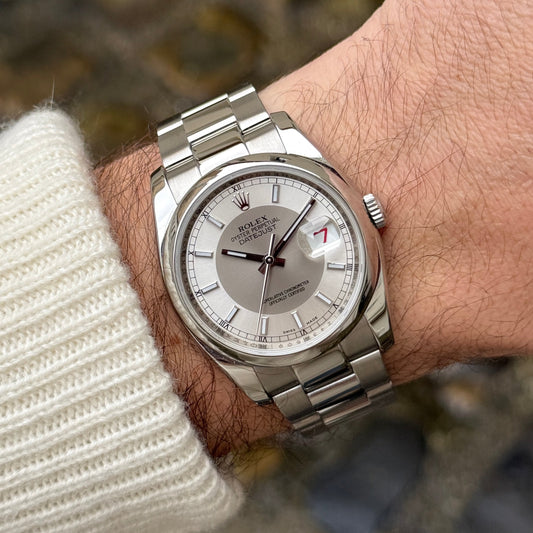 Rolex Datejust 116200 Tuxedo Dial