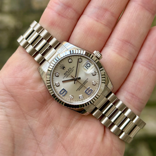 Rolex Lady Datejust OR blanc