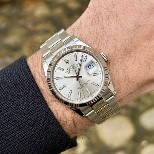 Rolex Datejust 126234 silver