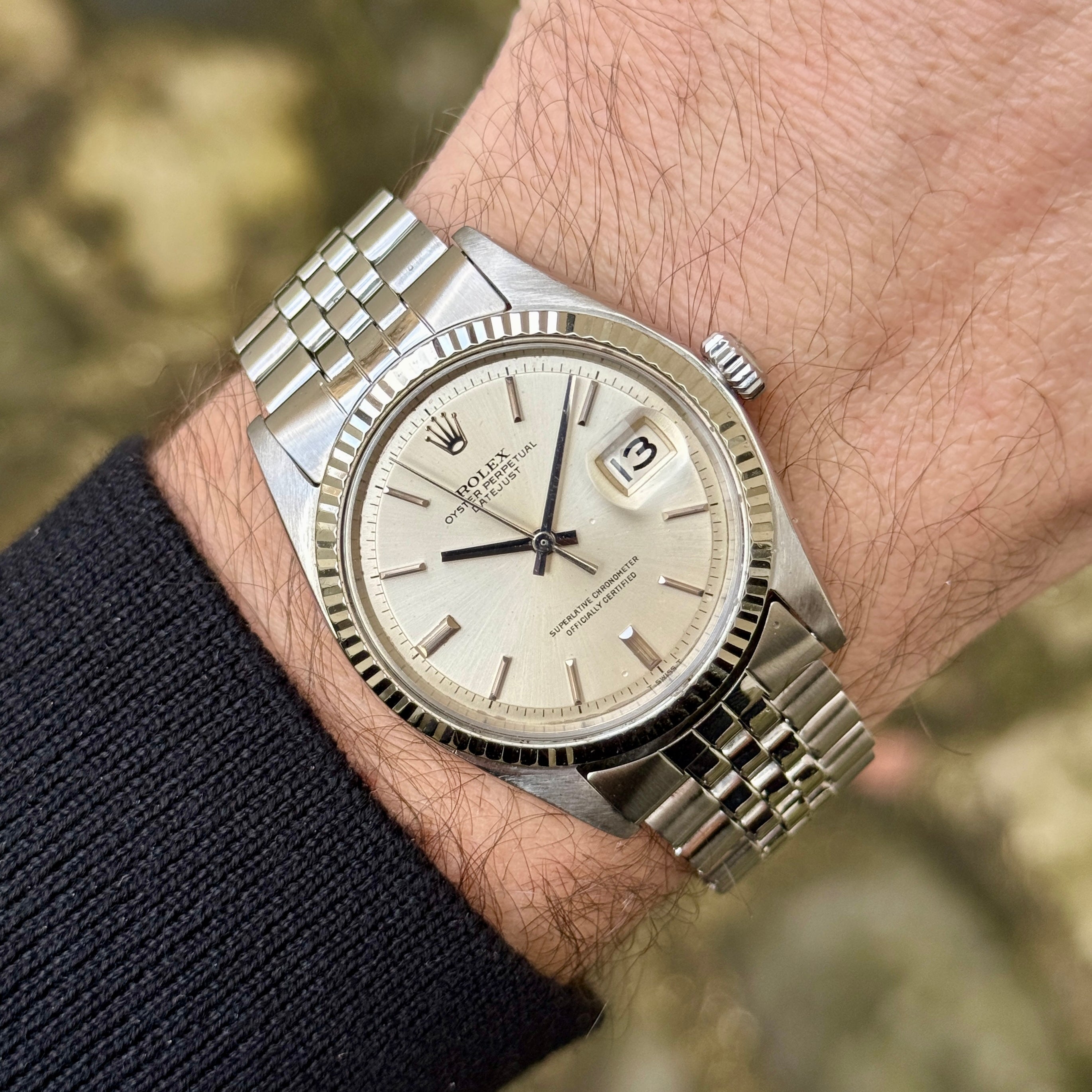 ROLEX 1601 DATEJUST シグマ 文字盤 Cal.1570　#10 Rolex Datejust 1601 “Sigma Dial” – L'Atelier Des Tocantes