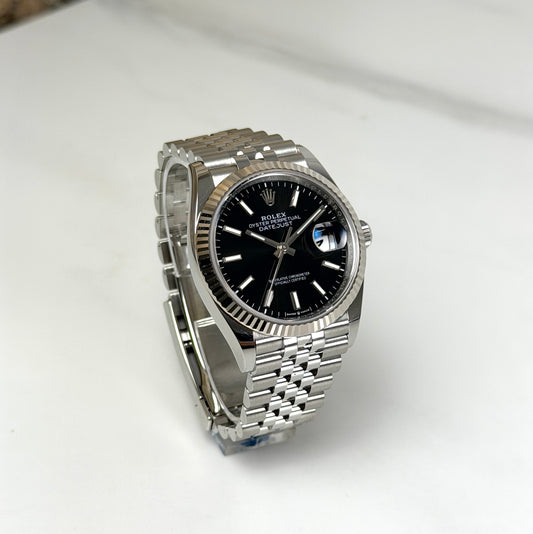 Rolex Datejust 126234 Black dial 36mm