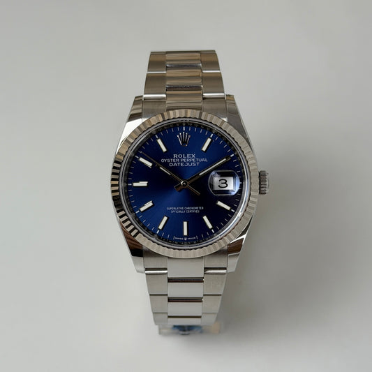 Rolex Datejust 126234 Blue dial 36mm