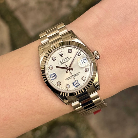 Rolex Lady Datejust 31mm Or blanc
