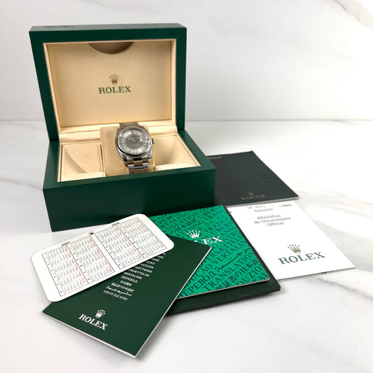 Rolex Datejust 116200 Tuxedo Dial