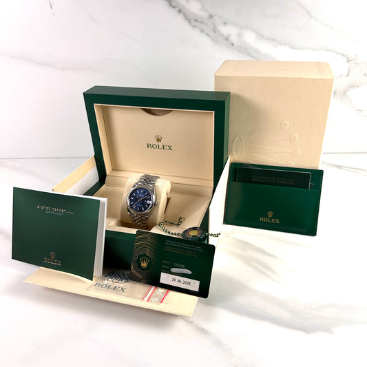 Rolex Datejust 36mm 126200 Blue dial