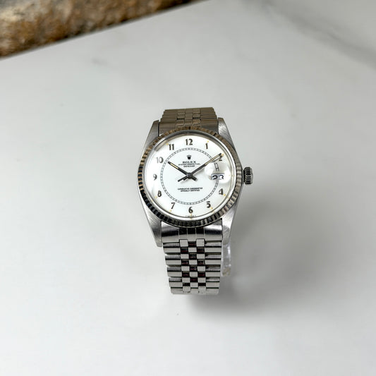 Rolex Datejust 16014 "Boiler Gauge" dial