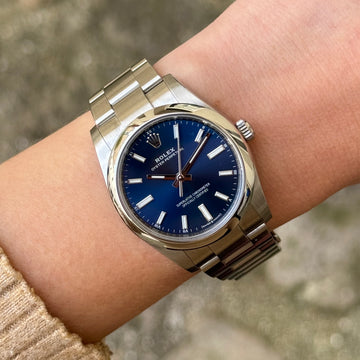 Rolex Oyster Perpetual 34mm 124200 Blue