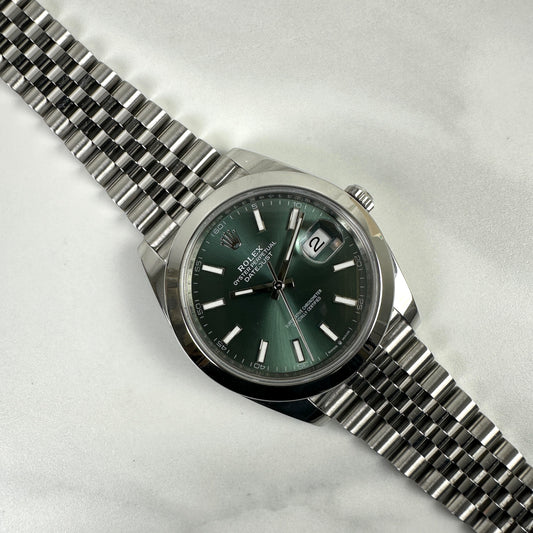 Rolex Datejust 126300 cadran Vert