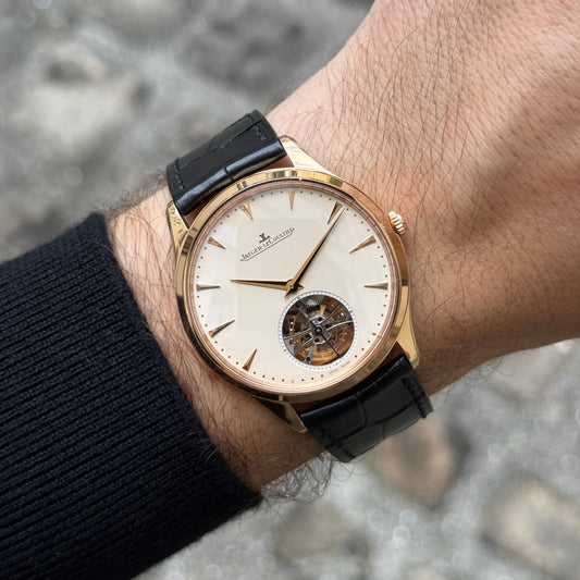 Jaeger LeCoultre  Ultra thin Tourbillon Pink gold