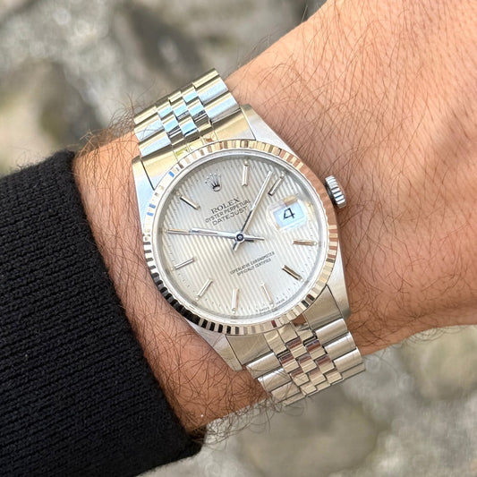 Rolex Datejust 16234 "Tapestry dial"