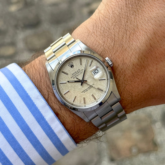 Rolex Datejust 16200 Linen dial