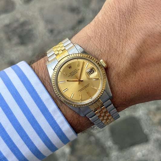 Rolex Datejust 1601 Or / Acier
