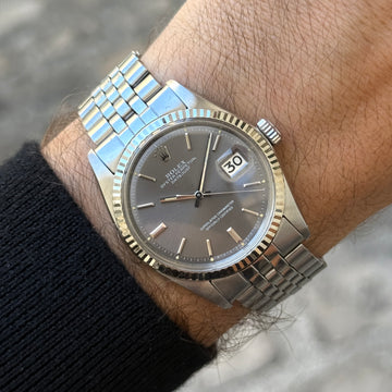 Rolex Datejust 1601 cadran gris