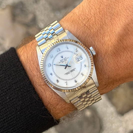 Rolex Datejust 16014 "Boiler Gauge" dial