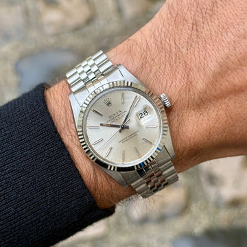 Rolex Datejust 16014 , cadran soleillé