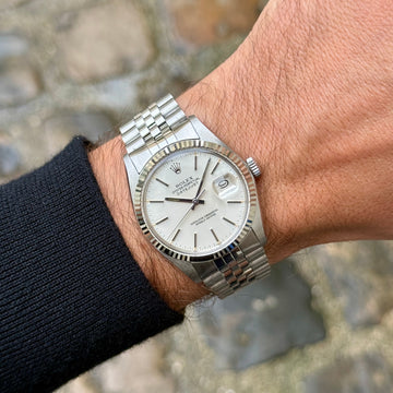 Rolex Datejust 16014 , cadran blanc