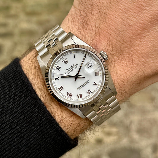Rolex Datejust 16234 NOS White dial