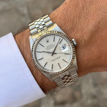 Rolex Datejust 16234 cadran lin