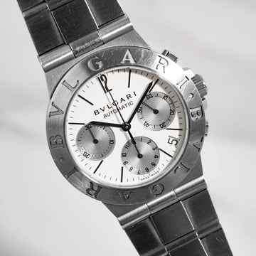 Bvlgari Diagono CH 35 S cadran blanc