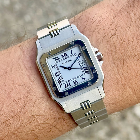 Cartier Santos Carrée 2960 Godron