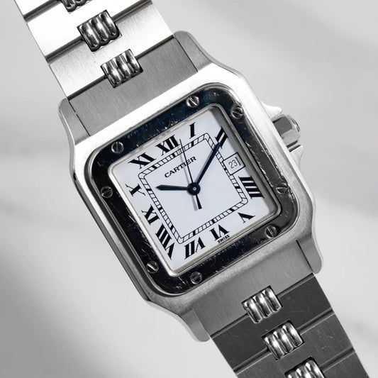 Cartier Santos Carrée 2960 Godron