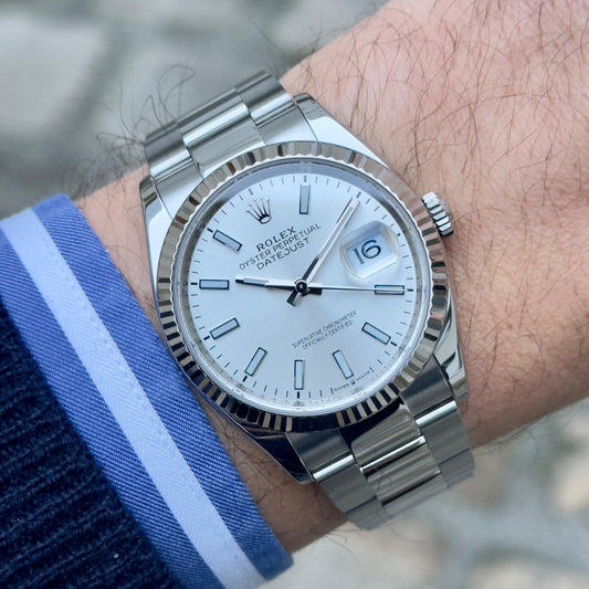 Rolex Datejust 126234 silver