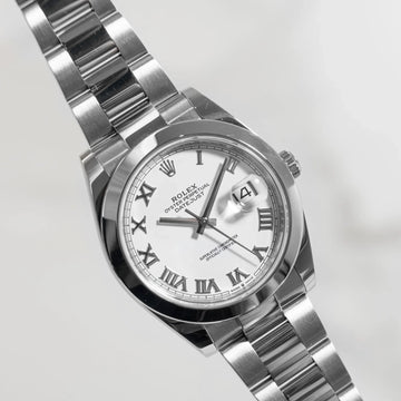 Rolex Datejust 126300 cadran blanc
