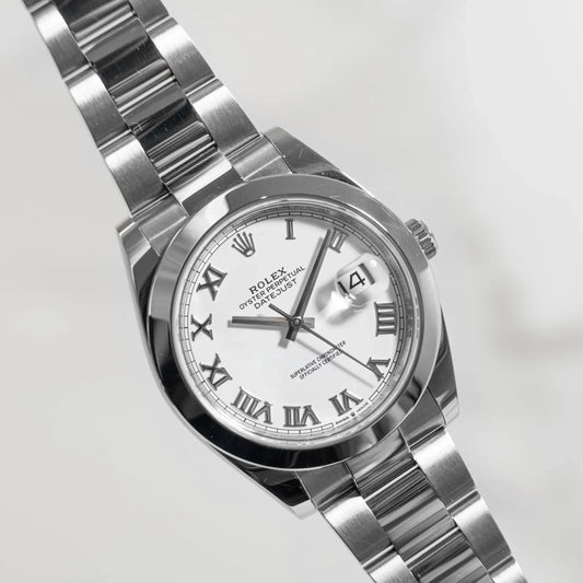 Rolex Datejust 126300 cadran blanc