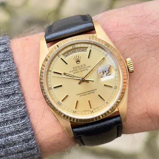 Rolex Day-Date 18038 Champagne