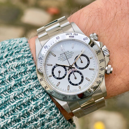 Rolex Cosmograph Daytona 16520 blanc "Zenith"