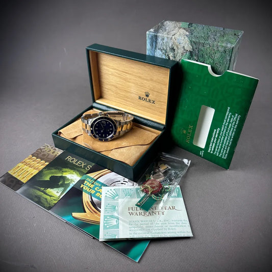 Rolex Submariner 16613 bleu